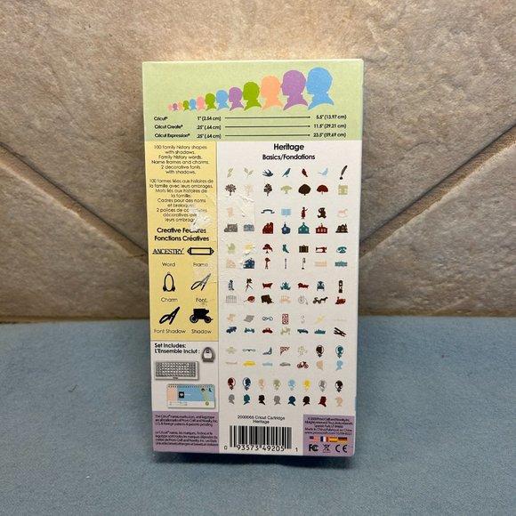 GEORGE AND BASIC SHAPES Cricut Cartridge - RETIRED - COMPLETE in box - Picture 2 of 9